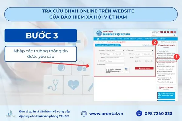 nhập thông tin họ tên mã số bhxh cmnd để tra cứu bảo hiểm xã hội