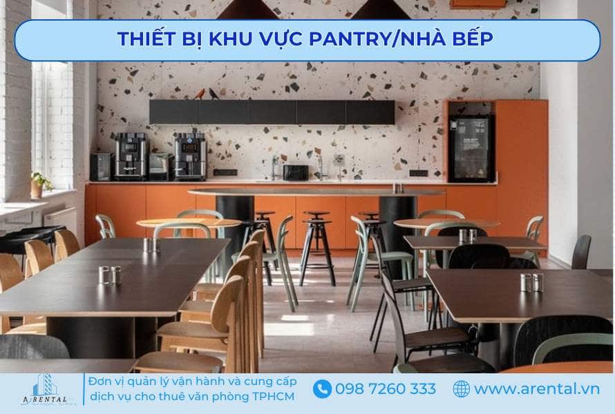 Pantry văn phòng mang lại không gian thư giãn và tạo động lực làm việc cho nhân viên.