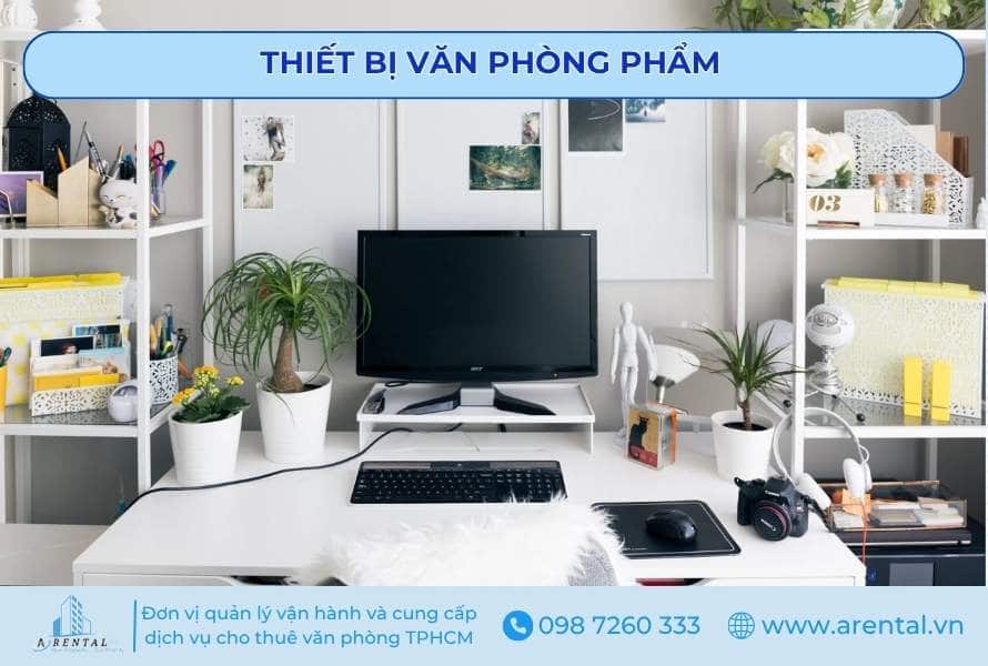 Văn phòng phẩm là nhóm thiết bị cơ bản, hỗ trợ công việc hành chính thường ngày.