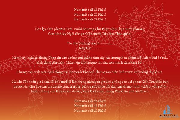 Văn khấn 23 tháng Chạp năm 2024: Hướng dẫn chi tiết và đầy đủ nhất