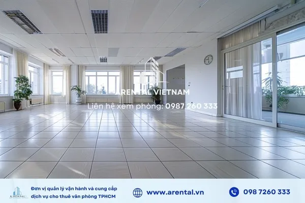 Thiết kế ban công 5m2 trở thành khu vực thư giãn và trò chuyện của nhân viên