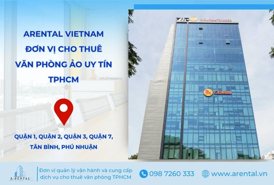 Arental Vietnam - đơn vị cho thuê văn phòng ảo uy tín TPHCM.
