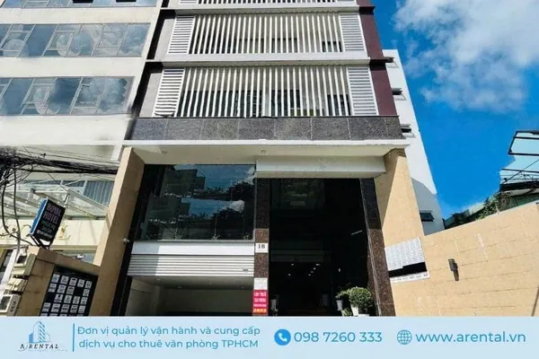 Mặt tiền tòa nhà A Space Office quận 2 tại tuyến đường huyết mạch Trần Não Quận 2.