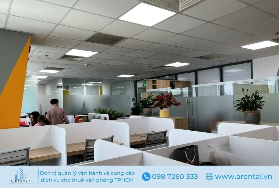 Chỗ ngồi làm việc (văn phòng chia sẻ) tại tòa nhà Cienco4.