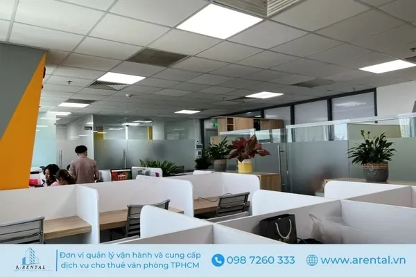 Chỗ ngồi làm việc (văn phòng chia sẻ) tại tòa nhà Cienco4.