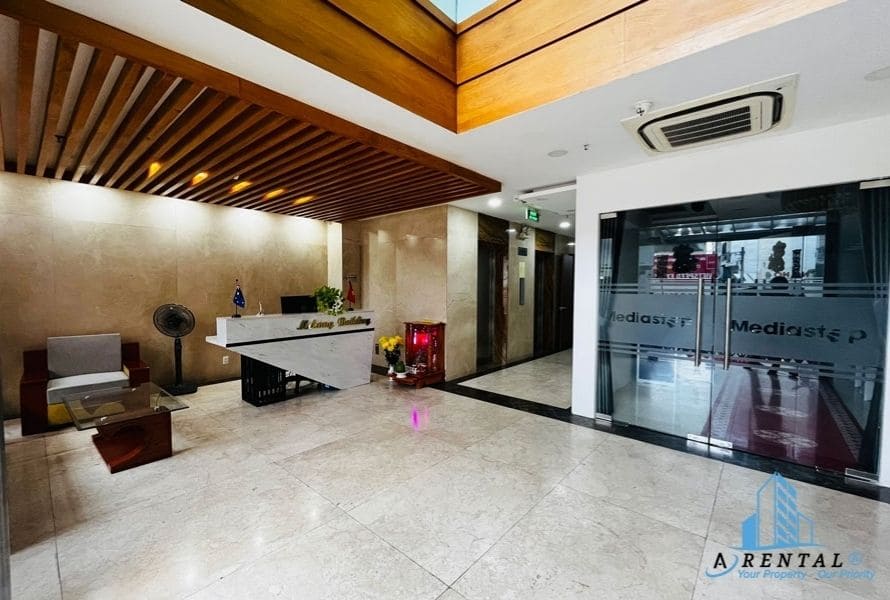 Sảnh chung tiếp khách tại văn phòng ảo Quận Tân Bình.