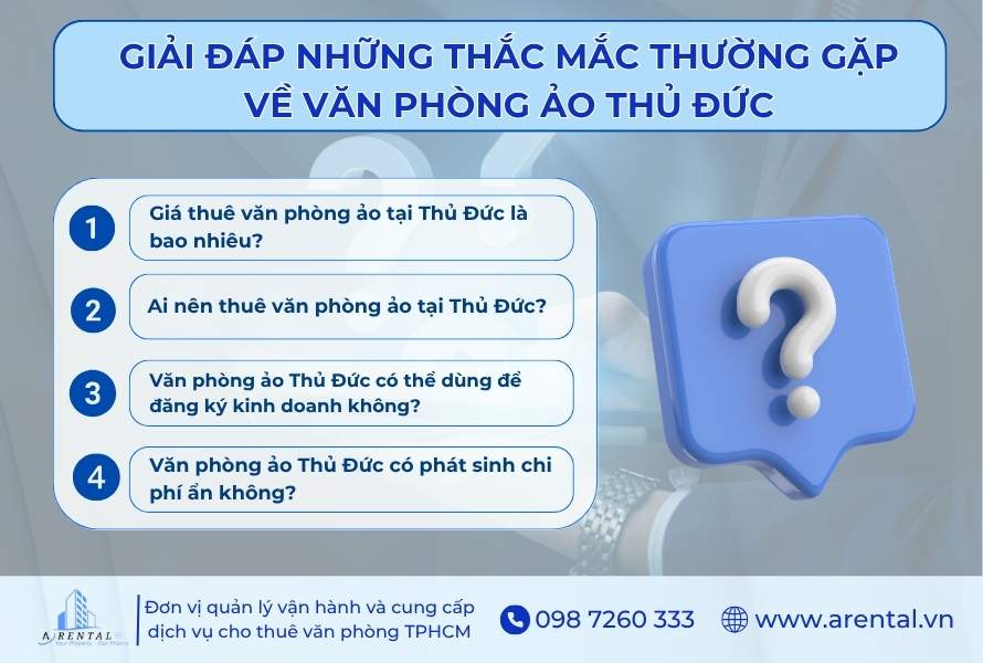 Giải đáp thắc mắc về văn phòng ảo Thủ Đức.