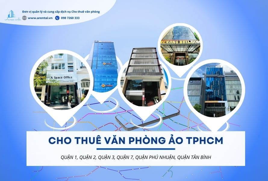 Arental Vietnam cho thuê văn phòng ảo TPHCM mức giá chỉ từ 290.000 VND/tháng.