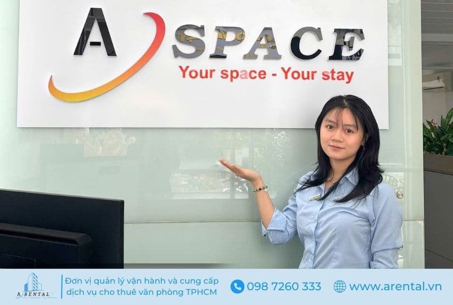 Đội ngũ lễ tân chuyên nghiệp tại văn phòng ảo TPHCM Arental Vietnam.