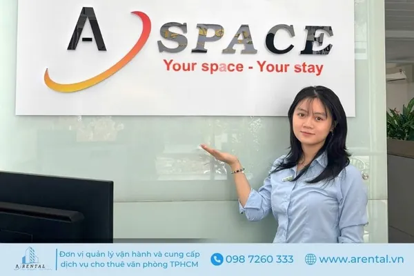 Đội ngũ lễ tân chuyên nghiệp tại văn phòng ảo TPHCM Arental Vietnam.