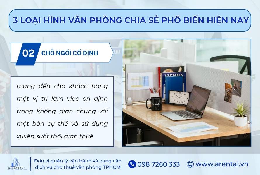 Loại hình chỗ ngồi cố định.