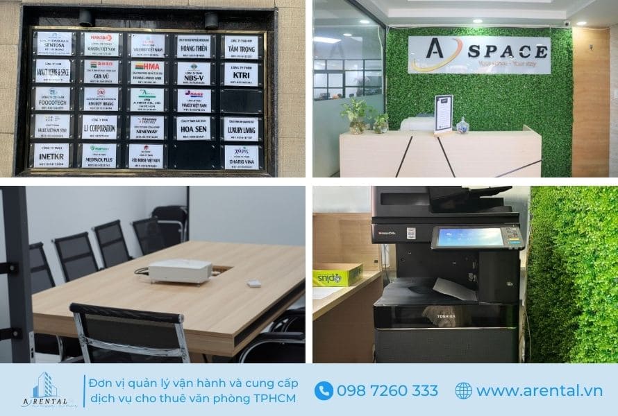 Tiện ích nổi bật tại tòa nhà văn phòng A Space Office Quận 2.