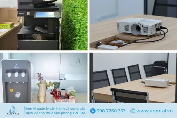 Tiện ích văn phòng hỗ trợ đắc lực cho công việc.