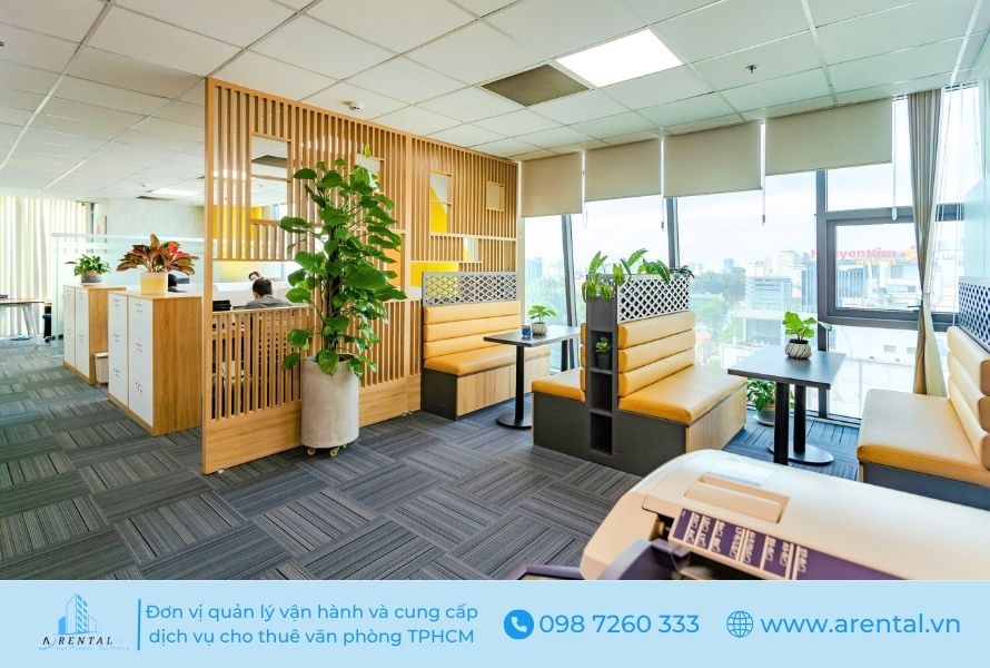 Dịch vụ cho thuê văn phòng chia sẻ Quận 3 mang đến môi trường làm việc chuyên nghiệp.