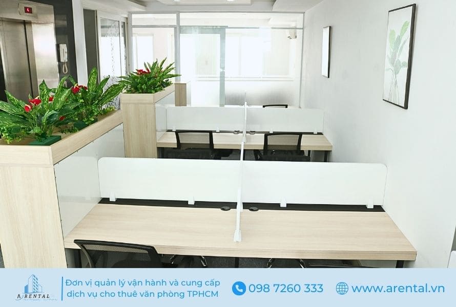 Không gian chỗ ngồi tại Quận 7, TPHCM.