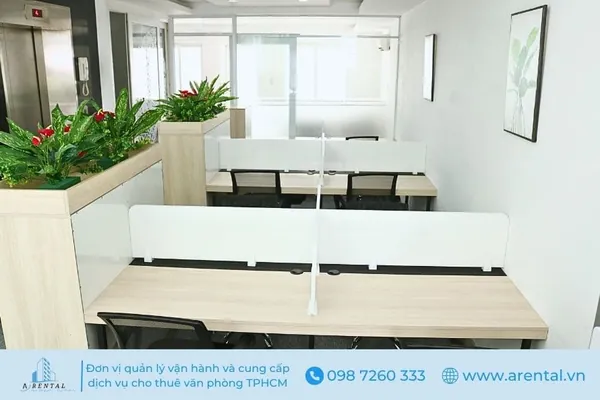 Không gian chỗ ngồi tại Quận 7, TPHCM.