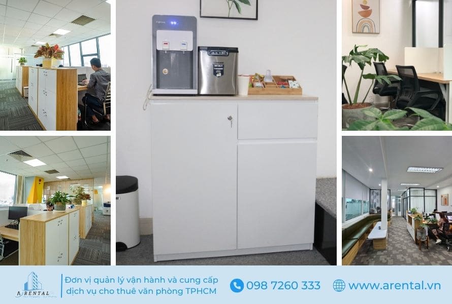 Không gian và tiện ích chất lượng tại văn phòng chia sẻ của Arental Vietnam.