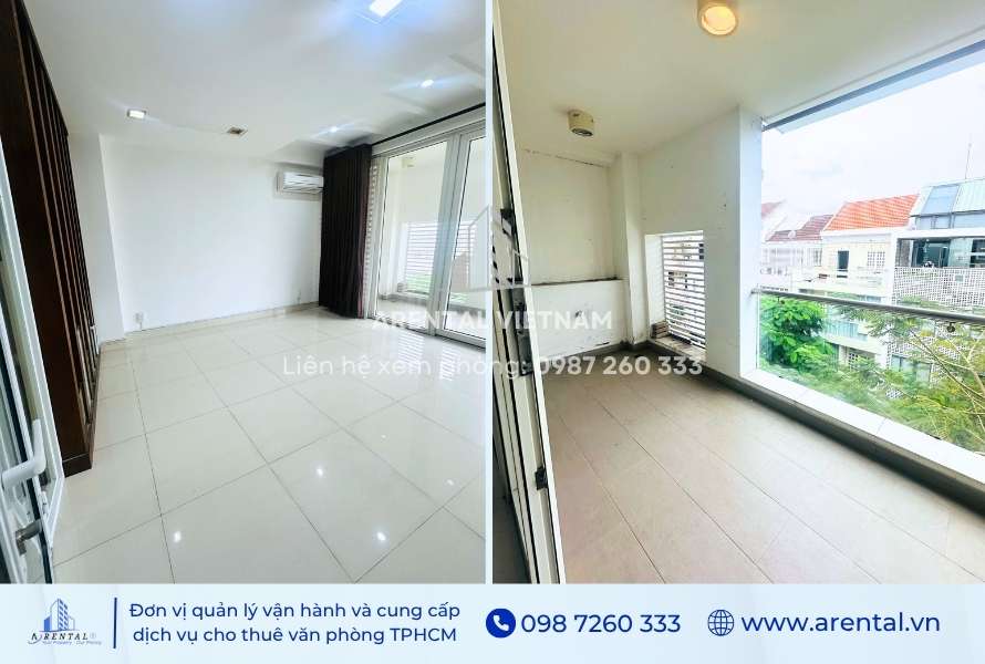 Không gian văn phòng cho thuê 25m2 tại Quận 7 của Arental Vietnam.