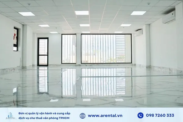 Không gian sàn trống cho thuê phường an khánh.