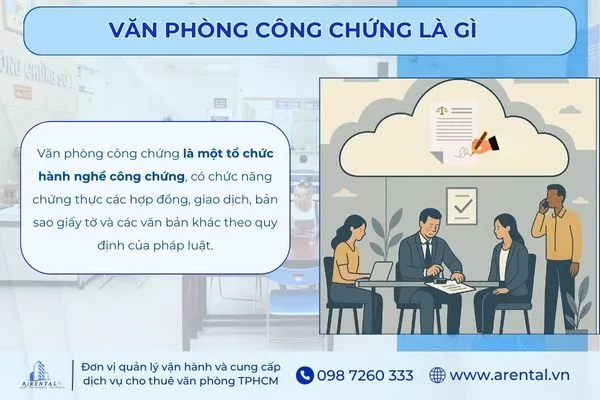 Định nghĩa văn phòng công chứng là gì.