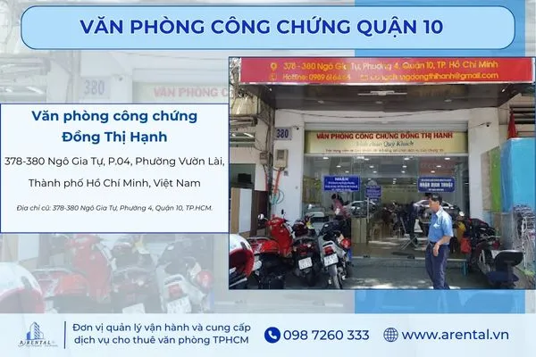 Văn phòng công chứng Đồng Thị Hạnh.