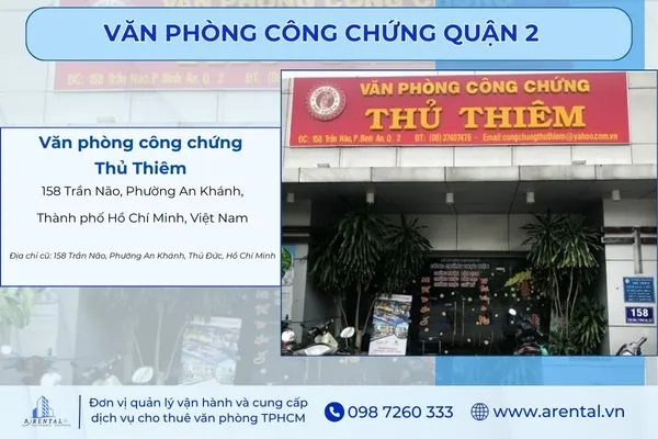 Văn phòng công chứng Thủ Thiêm.