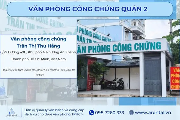 Văn phòng công chứng Trần Thị Thu Hằng.