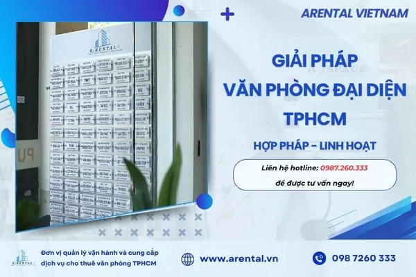 Dịch vụ cho thuê văn phòng đại diện tại Arental Vietnam.