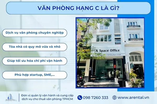 Định nghĩa về văn phòng cho thuê Hạng C là gì.