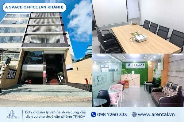Tòa nhà cho thuê văn phòng Hạng C - A Space Office phường An Khánh.