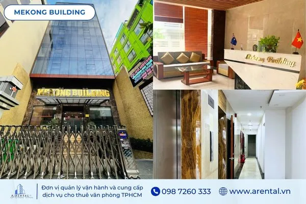 Tòa nhà văn phòng Hạng C Mekong Building tọa lạc tại tuyến đường Bạch Đằng.