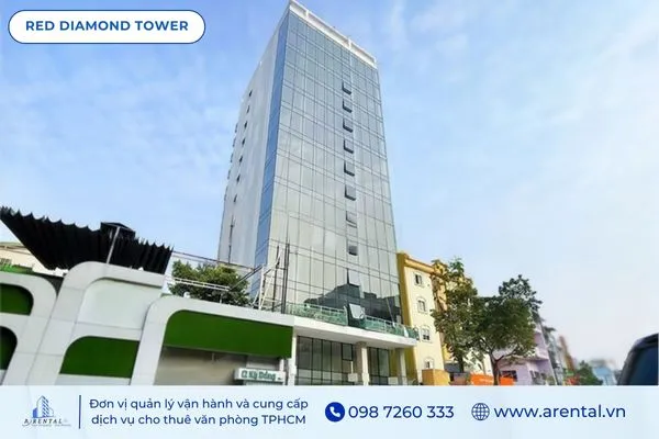 Tòa nhà văn phòng cho thuê Hạng C - Red Diamond Tower.