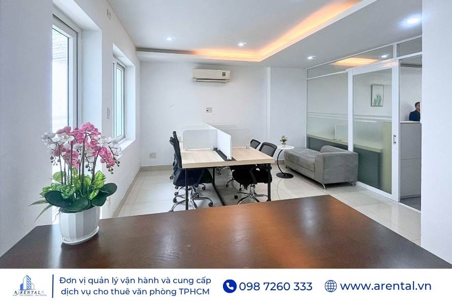 Không gian văn phòng chuyên nghiệp, đầy đủ tiện ích của Arental Vietnam.
