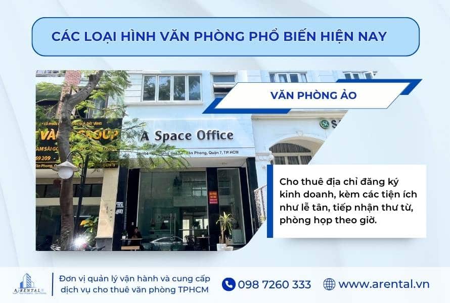 Loại hình văn phòng ảo cho thuê địa chỉ kinh doanh.