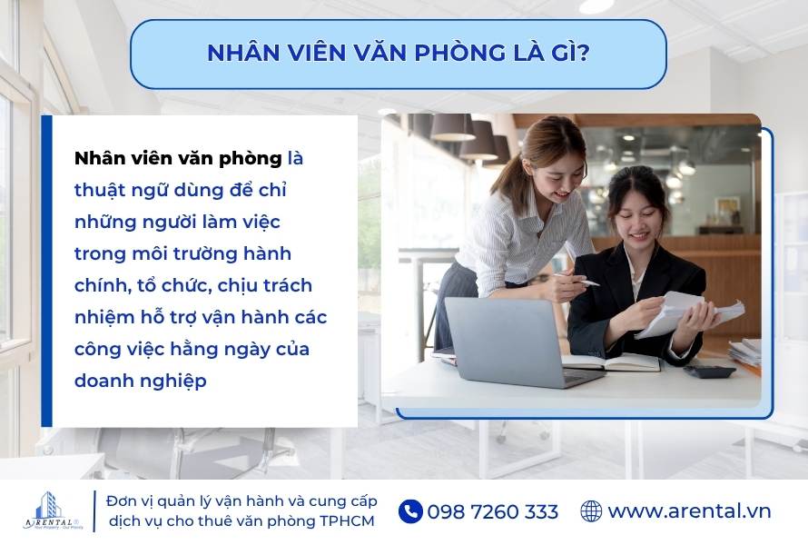 Tìm hiểu nhân viên văn phòng là gì?