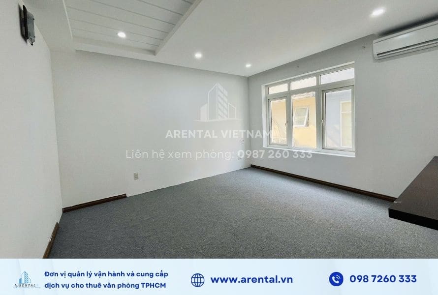 Máy lạnh được lắp đặt sẵn ngay tại văn phòng trọn gói 30m2 Quận 7 - A Space Office.
