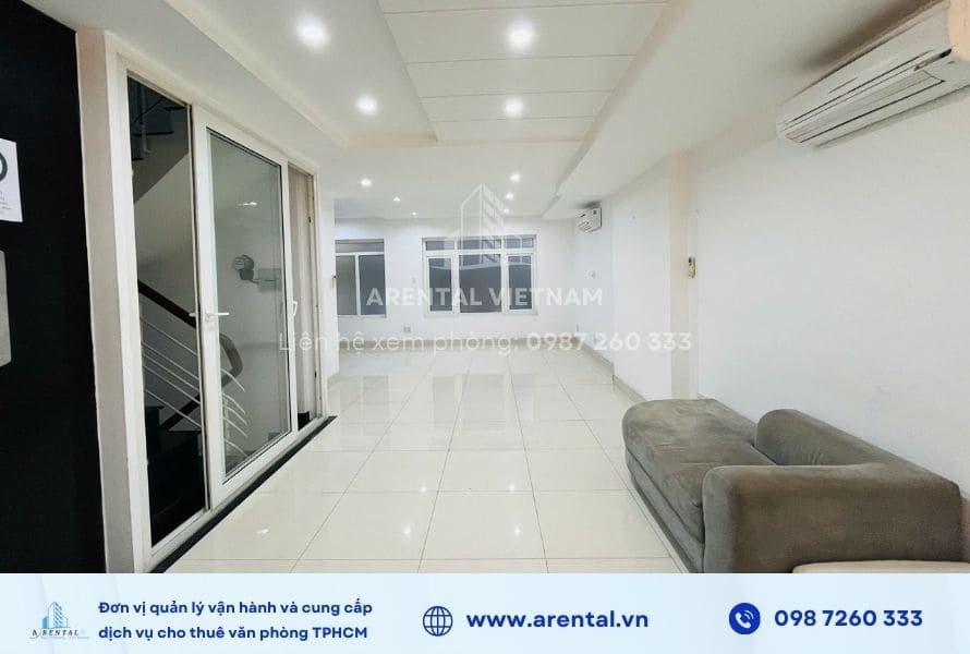Arental Vietnam sẽ bố trí bàn ghế phù hợp với yêu cầu quy mô nhân sự của doanh nghiệp trên diện tích sàn 45m2.