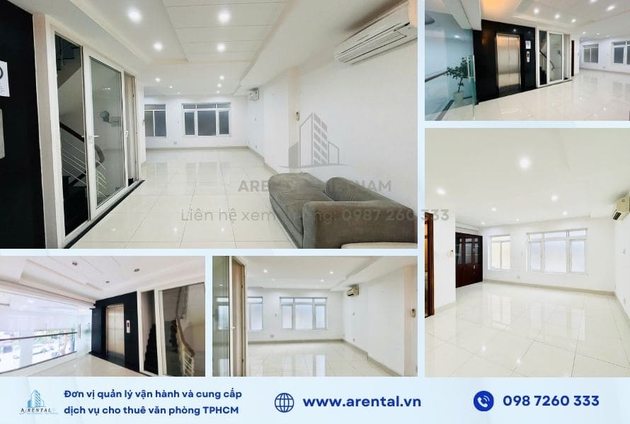 Tổng quan các góc của văn phòng trọn gói diện tích 45m2 tại Quận 7 của Arental Vietnam.