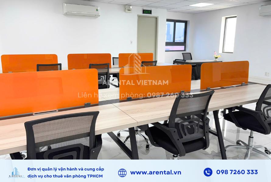 Không gian làm việc của nhân viên.