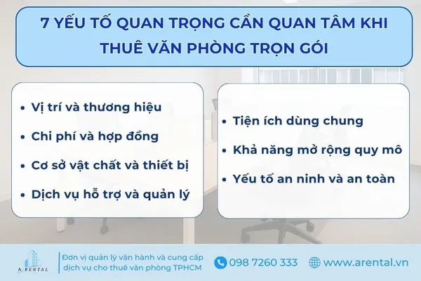 7 yếu tố quan trọng cần quan tâm khi thuê.văn phòng trọn gói. 7 yếu tố quan trọng cần quan tâm khi thuê.