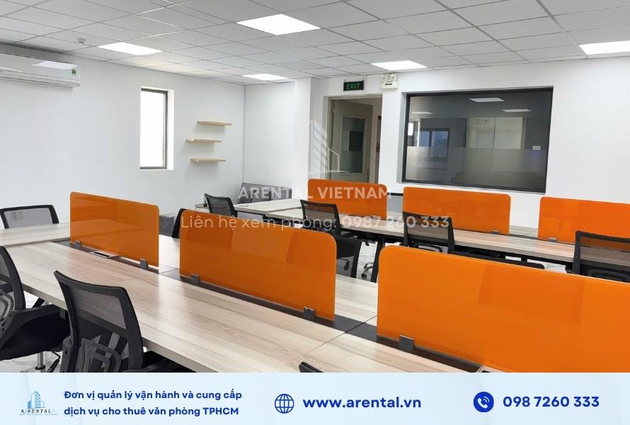 Không gian văn phòng trọn gói 50m2 Quận 2.