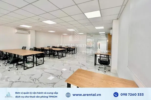 Không gian văn phòng trọn gói 90m2 Quận 2.