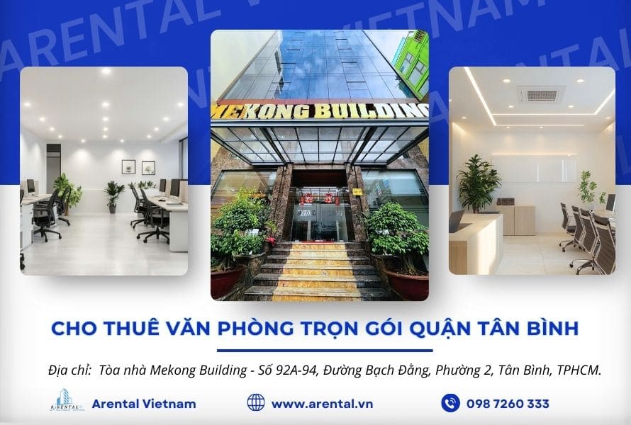 Dịch vụ cho thuê văn phòng trọn gói tại Quận Tân Bình.