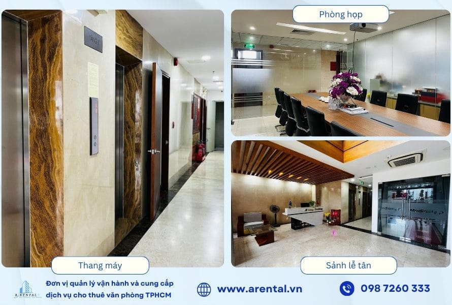 Tòa nhà Mekong Building cung cấp nhiều tiện ích hỗ trợ cho hoạt động vận hành của doanh nghiệp thuê văn phòng trọn gói.