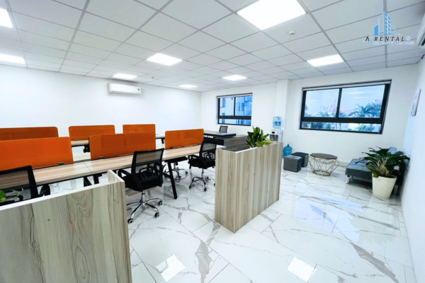 Văn phòng trọn gói quận 2 60m2 setup miễn phí theo yêu cầu dành cho 15 - 20 nhân sự