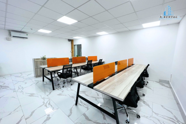 Văn phòng trọn gói quận 2 60m2 setup miễn phí theo yêu cầu dành cho 15 - 20 nhân sự