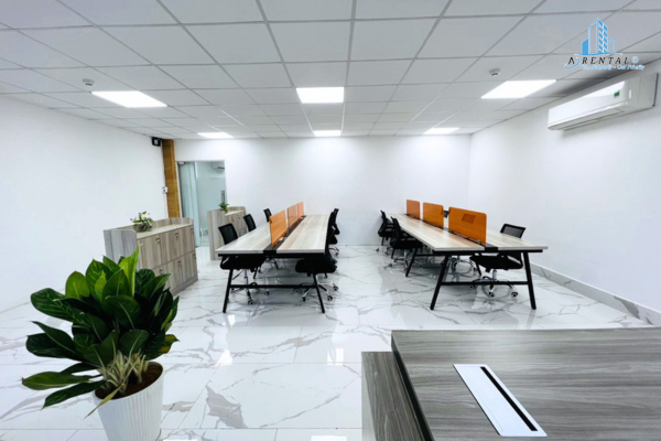 Văn phòng trọn gói quận 2 60m2 setup miễn phí theo yêu cầu dành cho 15 - 20 nhân sự