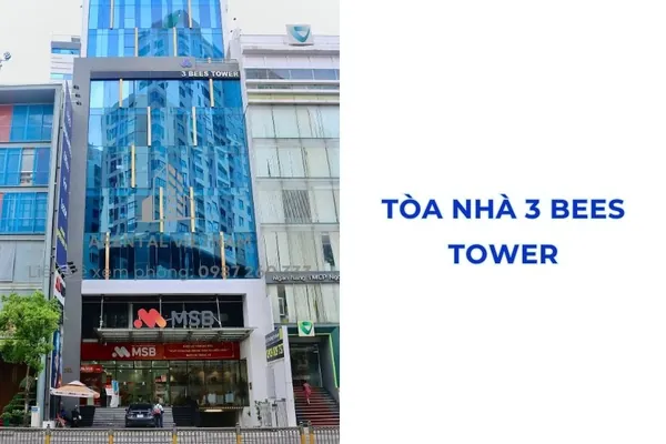 Tòa nhà 3 Bees Tower đường Nguyễn Văn Trỗi cho thuê văn phòng Phú Nhuận.