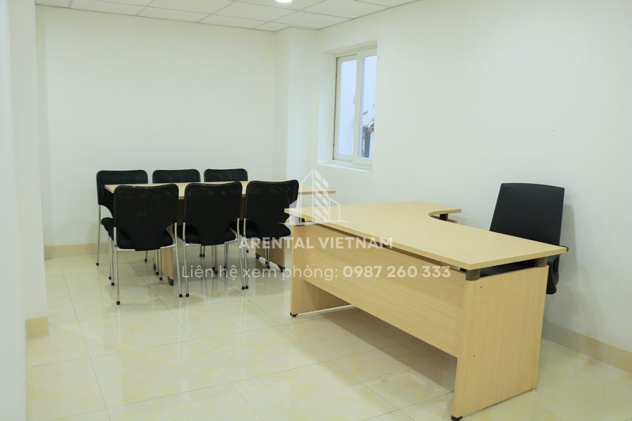 Gợi ý cách sắp xếp chỗ ngồi cho nhân sự trong khu vực phòng nhỏ.