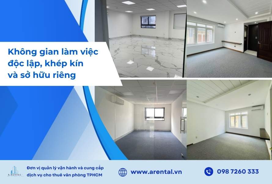 Không gian làm việc khép kín của văn phòng truyền thống.